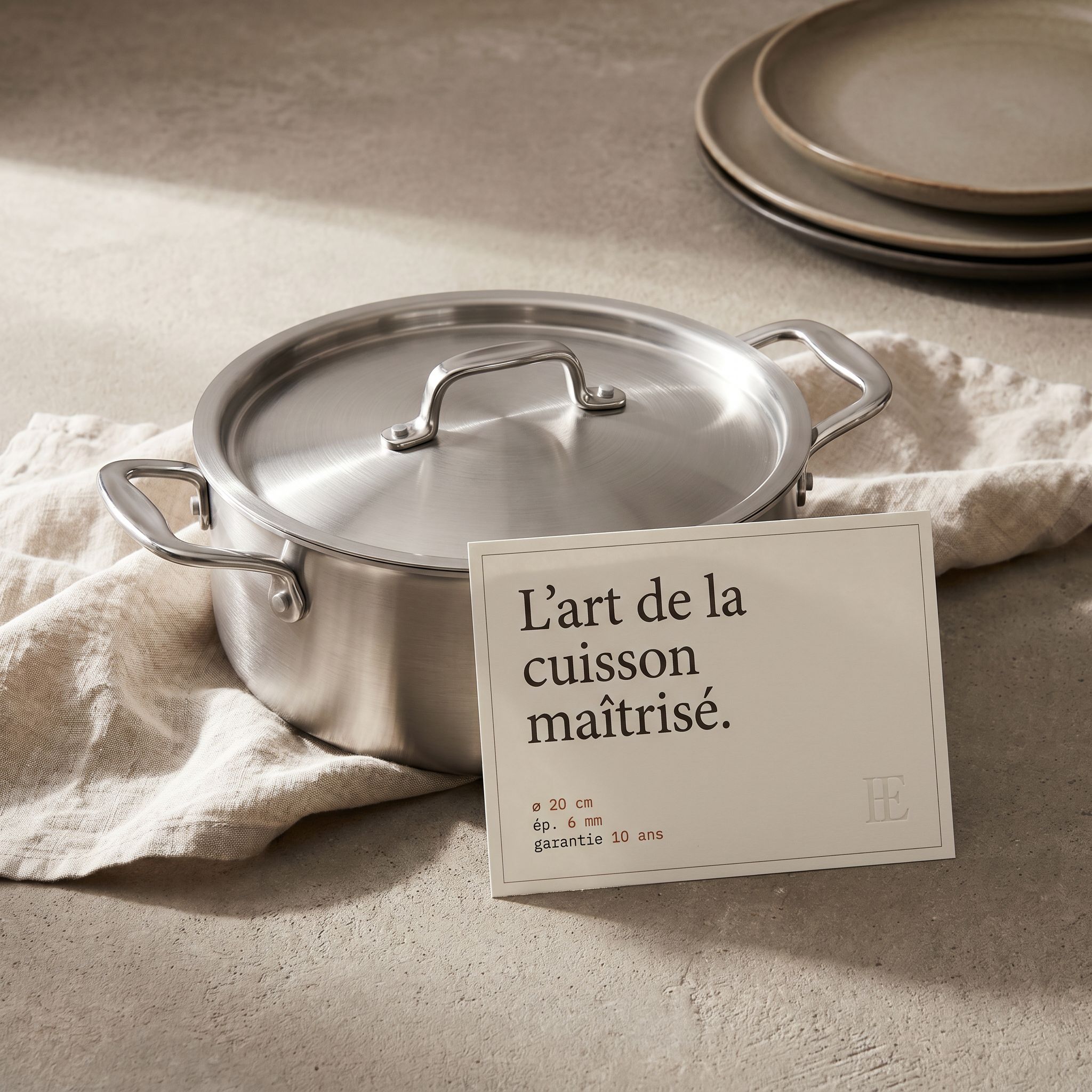Casseroles cuivre induction